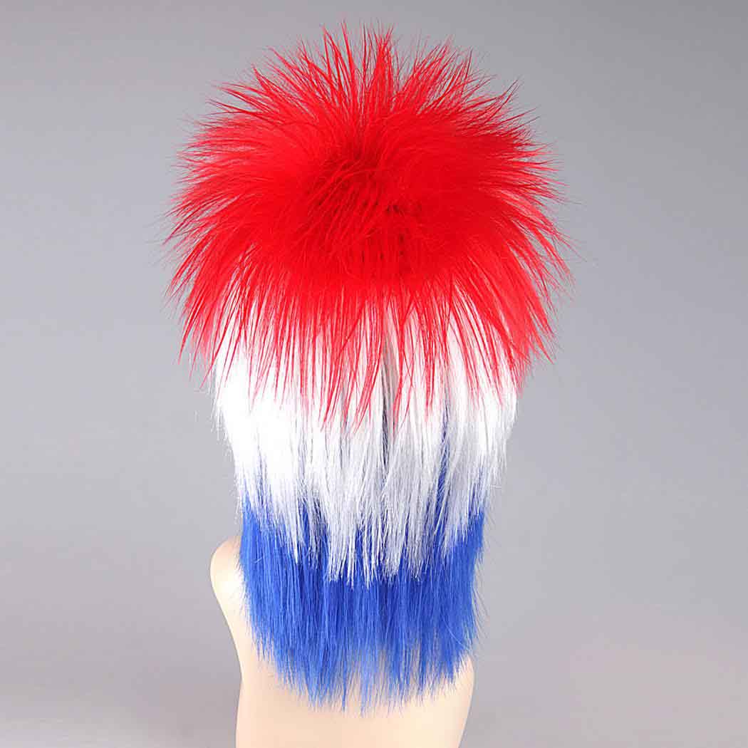 flagwigs, football wigs, fan wigs, afro wigs, mullet wigs, bob wigs, euro wigs,  premier league wigs,Holland Mullet Wig