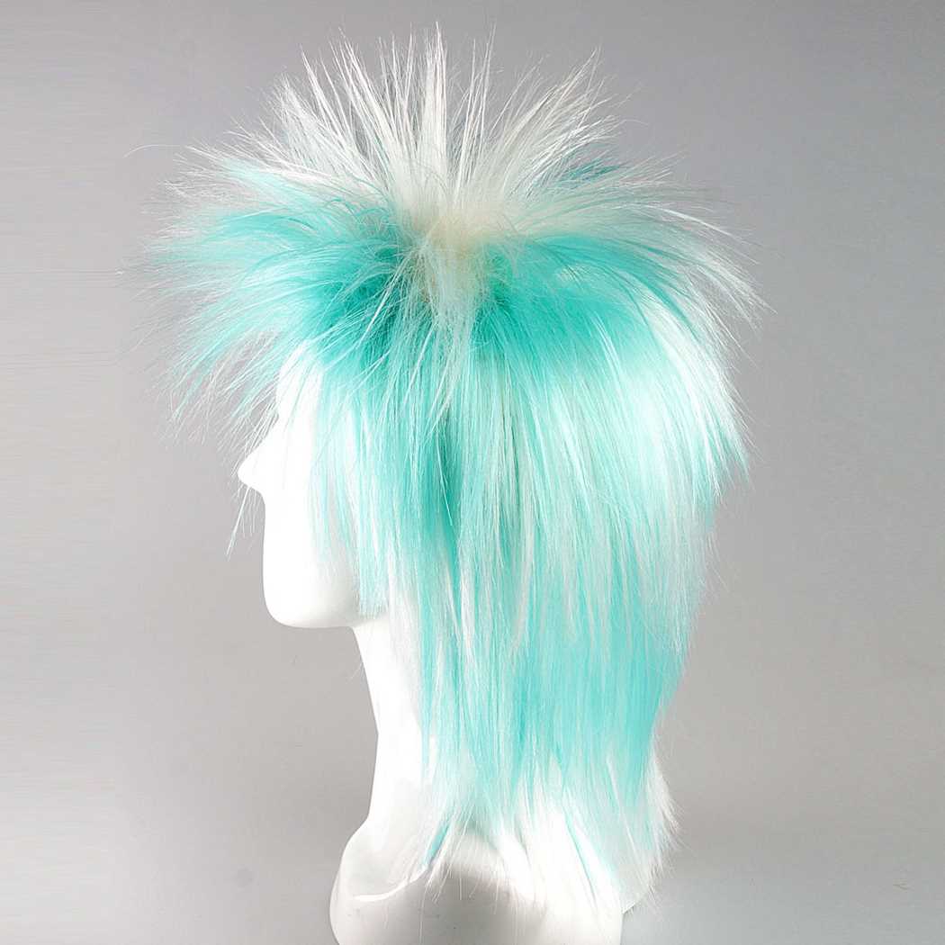 flagwigs, football wigs, fan wigs, afro wigs, mullet wigs, bob wigs, euro wigs,  premier league wigs,Greece Mullet Wig