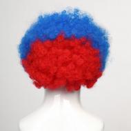 flagwigs, football wigs, fan wigs, afro wigs, mullet wigs, bob wigs, euro wigs,  premier league wigs,Russia Afro Wig 