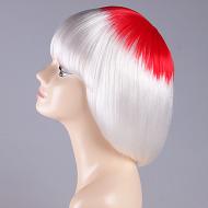 flagwigs, football wigs, fan wigs, afro wigs, mullet wigs, bob wigs, euro wigs,  premier league wigs,Japan Bob Wig 