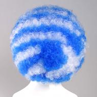 flagwigs, football wigs, fan wigs, afro wigs, mullet wigs, bob wigs, euro wigs,  premier league wigs,Greece Afro Wig